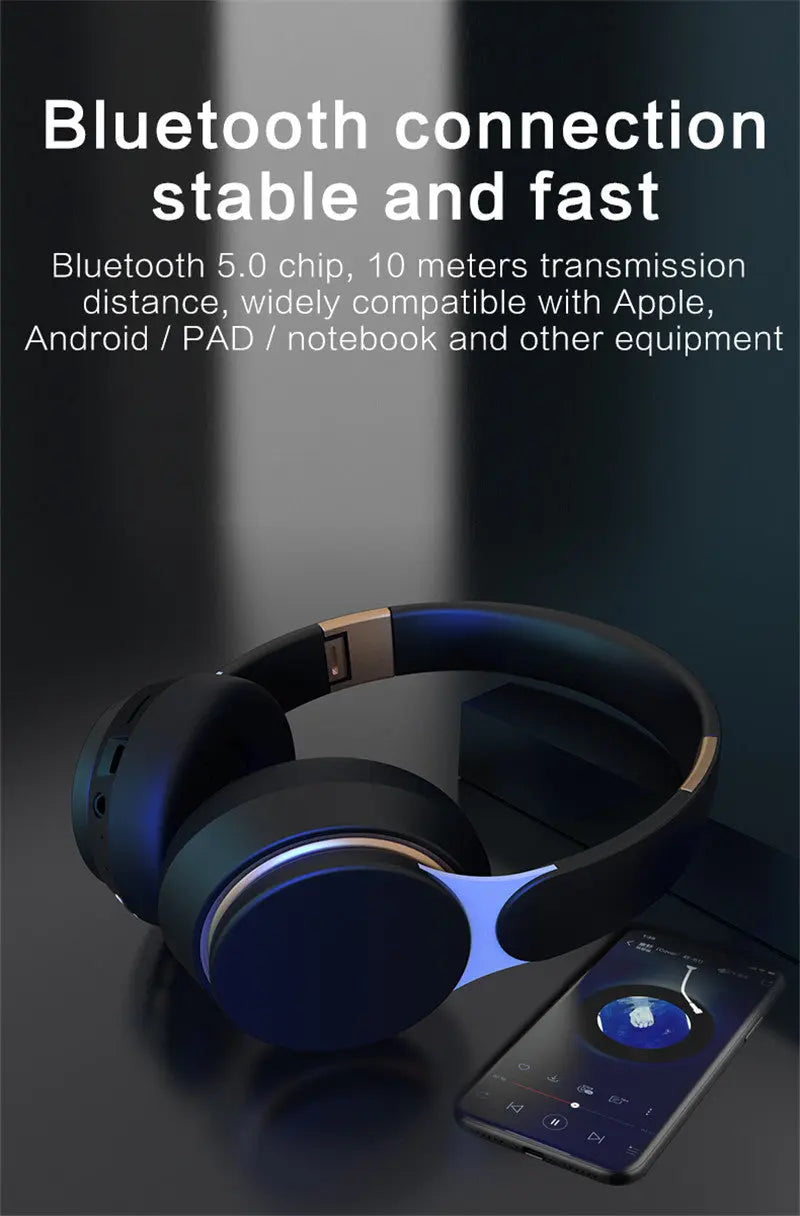 Dragon Wireless Bluetooth 5.0 Gaming Headset with TF card slot - DHM